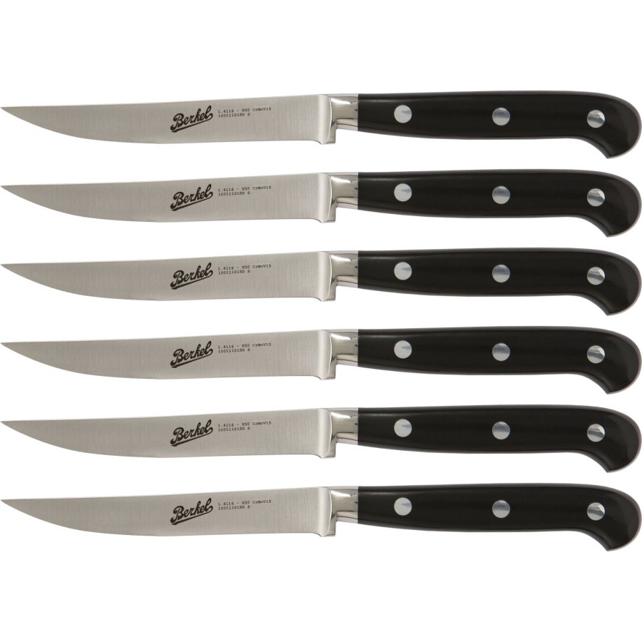 Berkel Adhoc Glossy Black Steak Set 6-pcs. #1