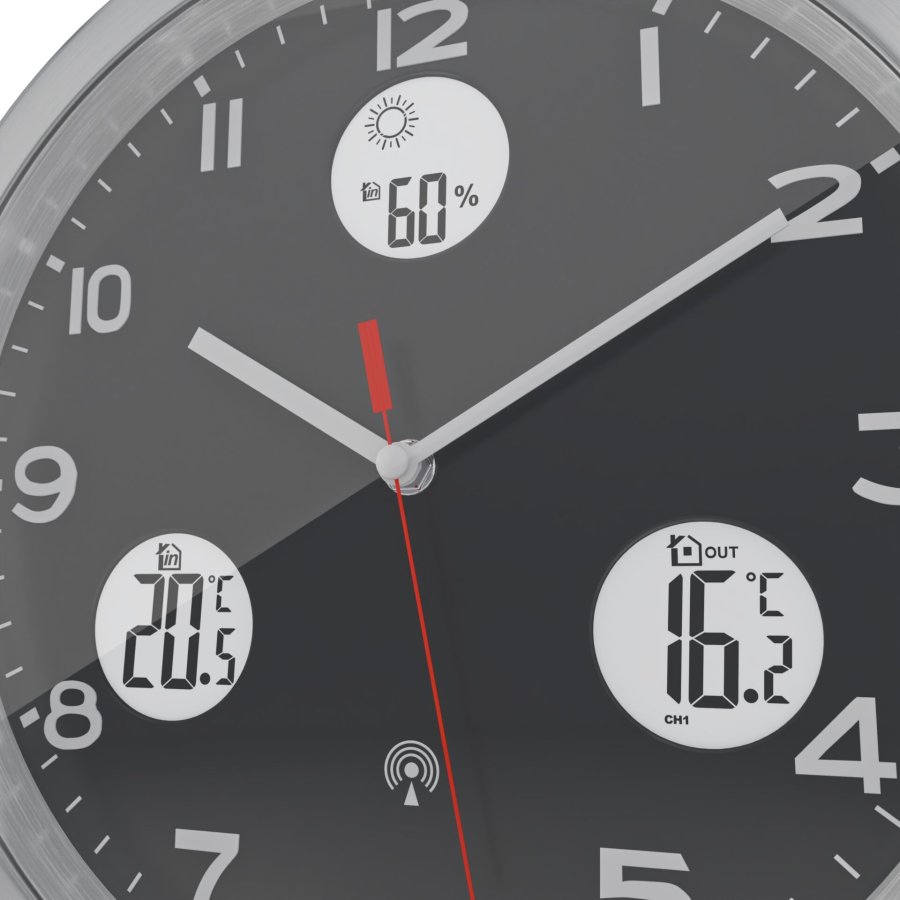 Mebus 13149 Funk Wanduhr #6