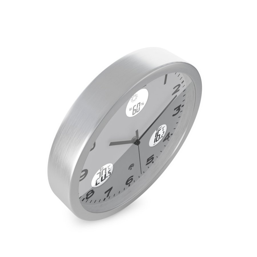 Mebus 13150 Funk Wanduhr #4