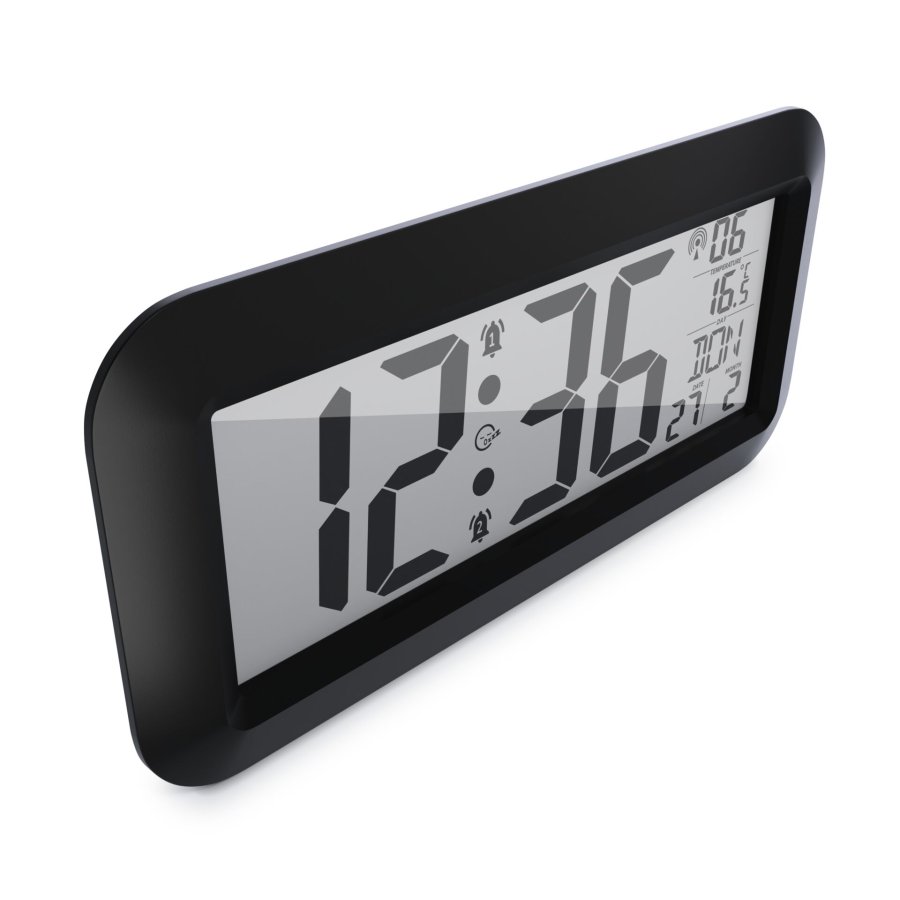 Mebus 14116 Funk Wanduhr digital #4