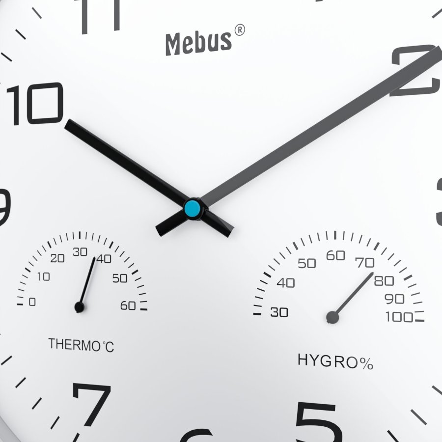 Mebus 16182 Quarz-Wanduhr #5