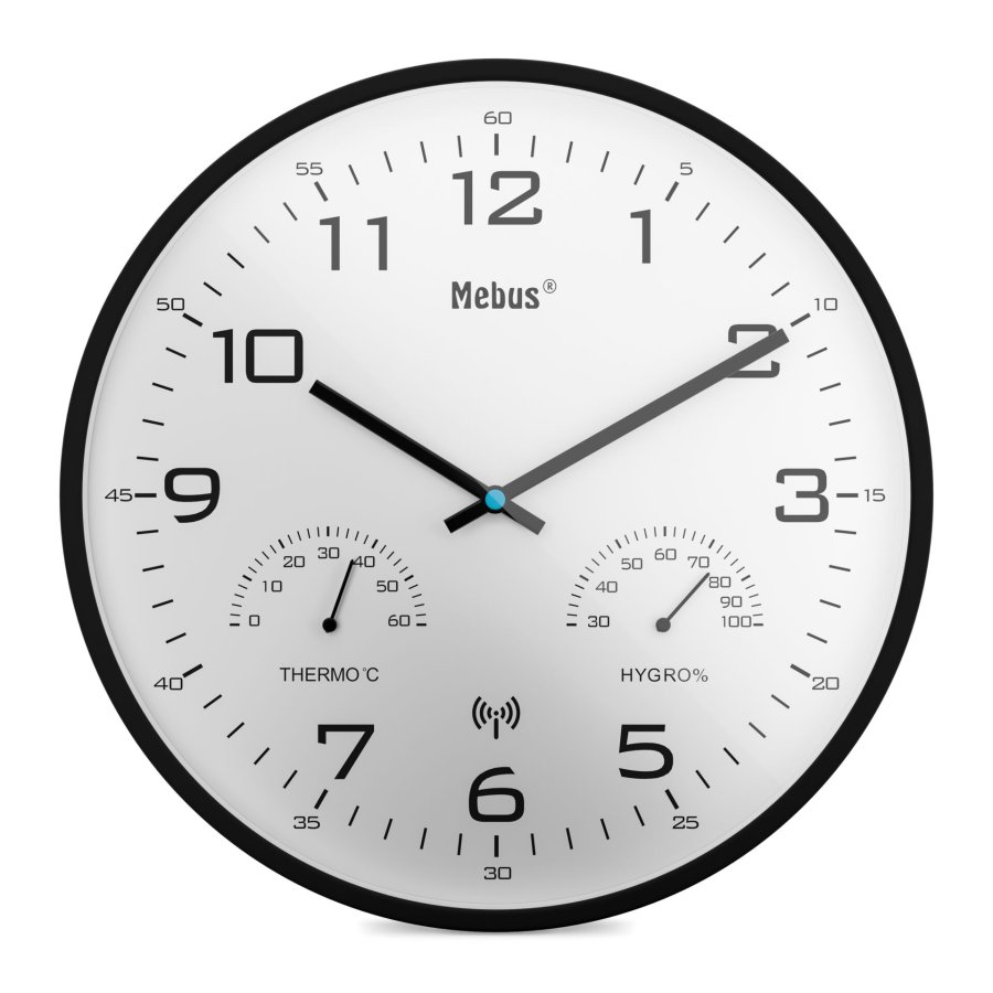 Mebus 52840 Funk Wanduhr #1
