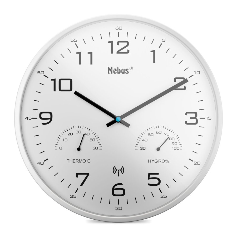 Mebus 52841 Funk Wanduhr #1