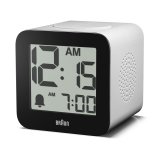 Braun BC 25 WP weiß Quarzwecker mit Sprachausgabe #1