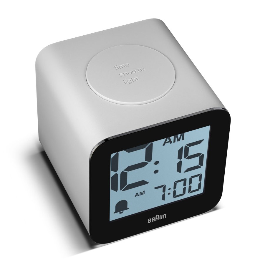 Braun BC 25 WP weiß Quarzwecker mit Sprachausgabe #8