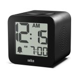 Braun  BC 25 BP schwarz Quarzwecker mit Sprachausgabe #1