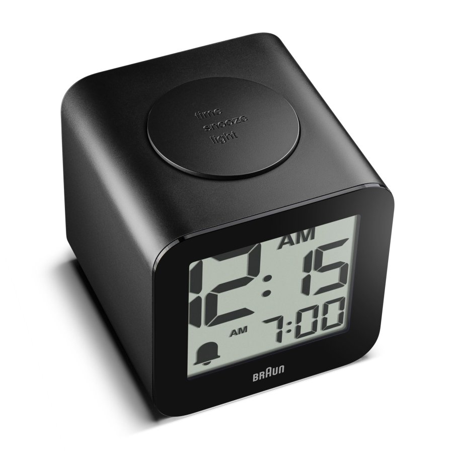 Braun  BC 25 BP schwarz Quarzwecker mit Sprachausgabe #4