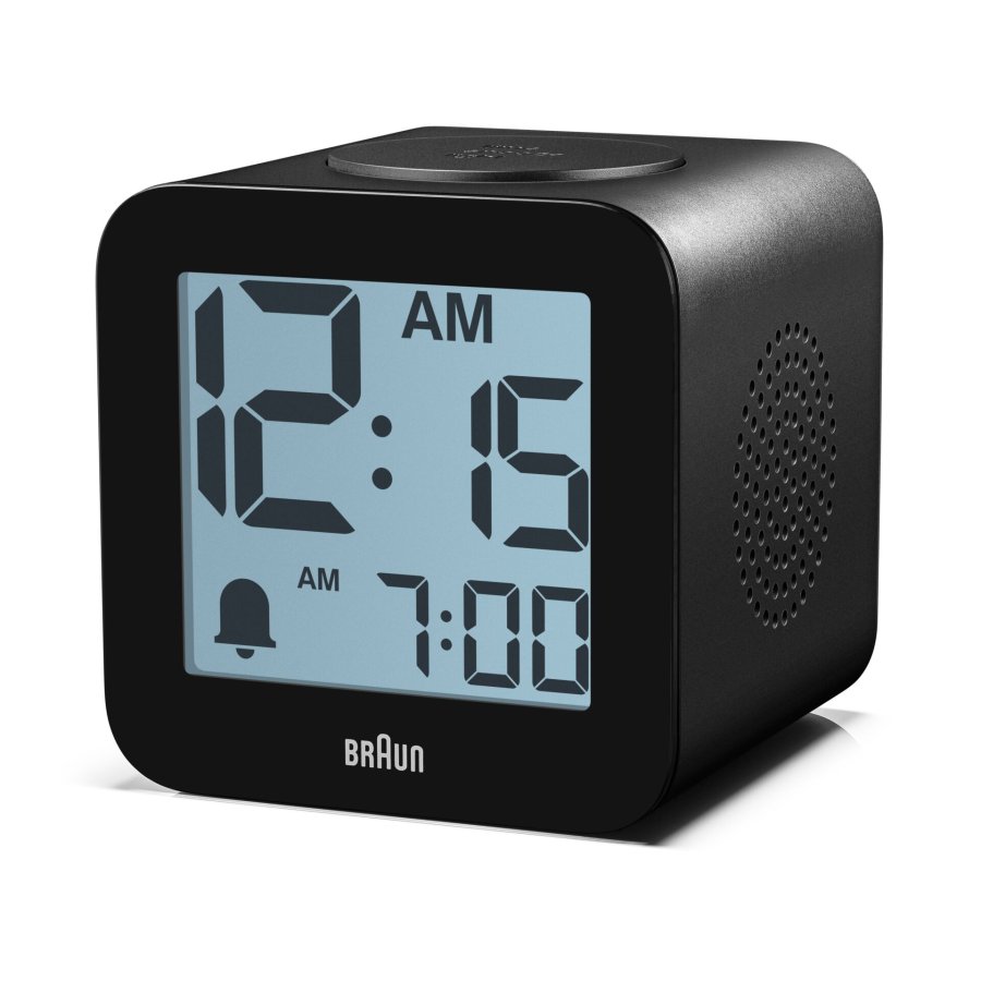 Braun  BC 25 BP schwarz Quarzwecker mit Sprachausgabe #5