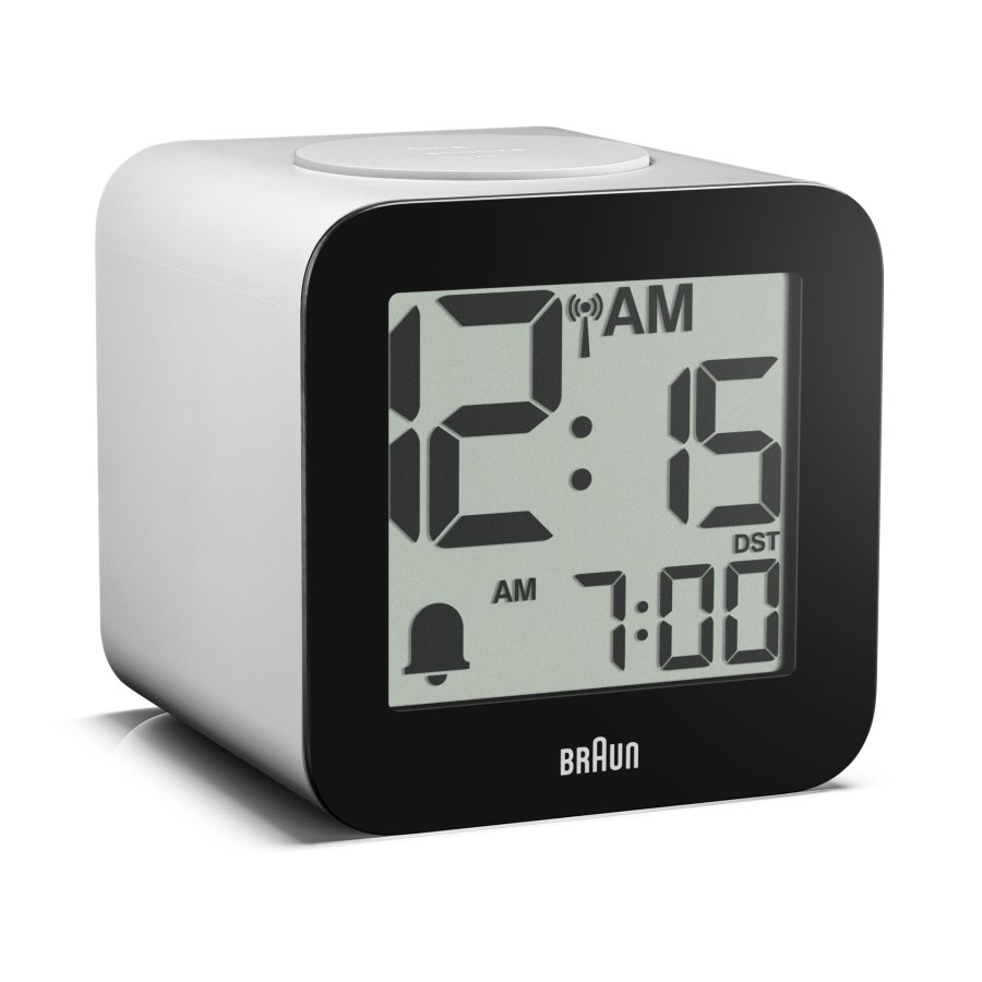 Braun BC 25 WP-DCF weiß Funkwecker mit Sprachausgabe #3