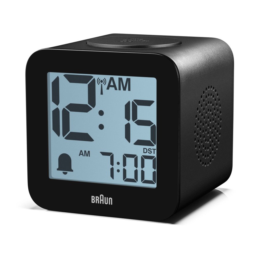 Braun BC 25 BP-DCF schwarz Funkwecker mit Sprachausgabe #5
