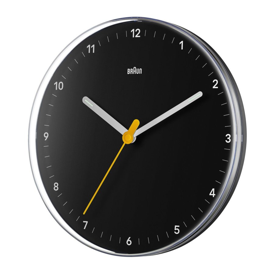 Braun BC 26 B schwarz Quarzwanduhr #2