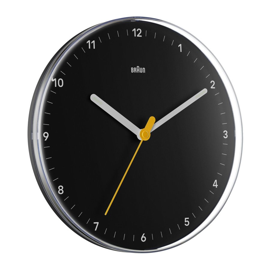 Braun BC 26 B schwarz Quarzwanduhr #3