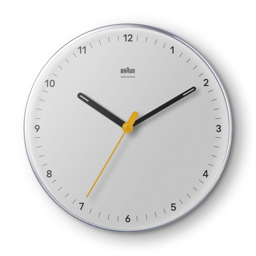 Braun BC 26 W-DCF weiß Funkwanduhr #1