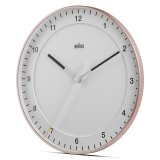 Braun BC 17 PW rosa/weiß Quarzwanduhr, analog #2