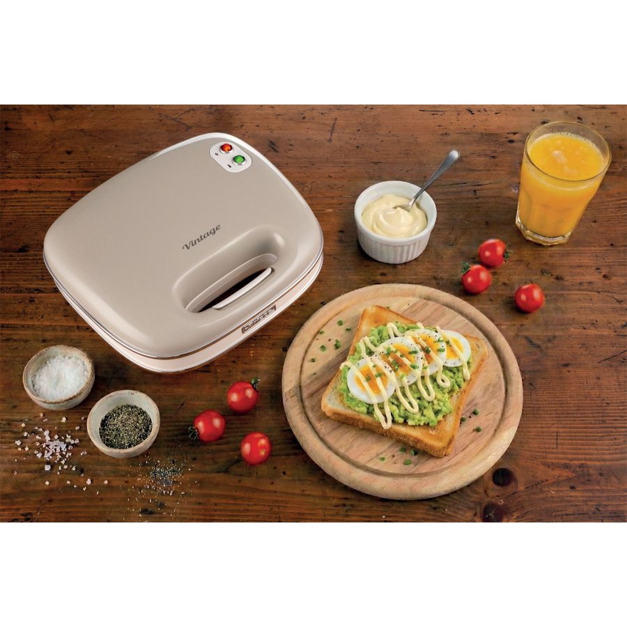 Ariete Vintage Sandwich Maker cream #6