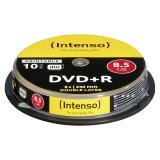 1x10 Intenso DVD+R 8,5GB 8x Speed, Double Layer printable #1