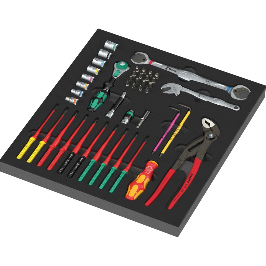Wera 9753 KK Wartung Set 1 Schaumstoffeinlage #1