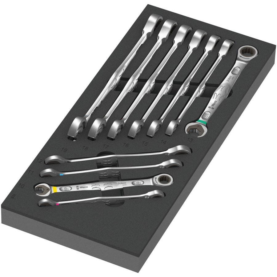Wera 9730 6000 Joker Set 1 Schaumstoffeinlage #1