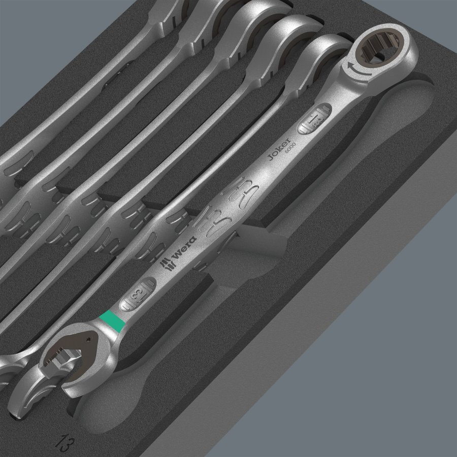 Wera 9730 6000 Joker Set 1 Schaumstoffeinlage #3