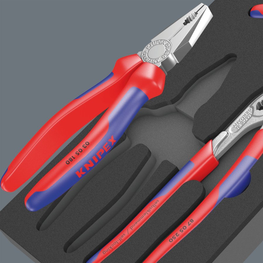 Wera 9780 KNIPEX Zangen Set 1 Schaumstoffeinlage #3