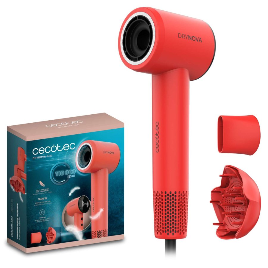 CECOTEC DryNova Red Haartrockner #1