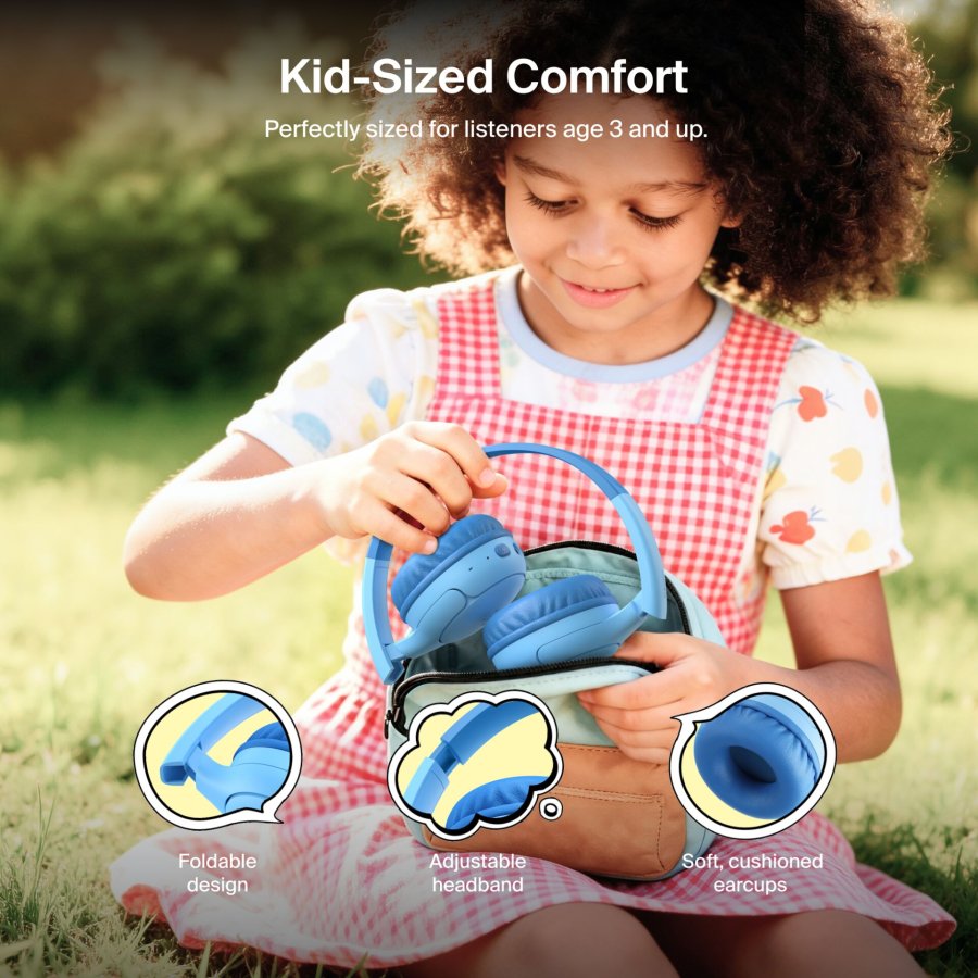 Belkin Soundform Mini 2 Wireless OnEar+Case Kid.bl. AUD012hqBLCS #11