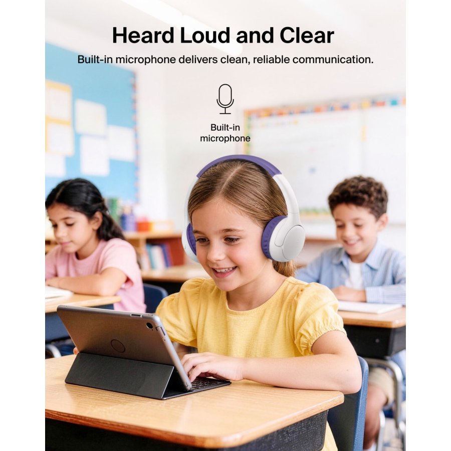 Belkin Soundform Mini 2 Wireless On-Ear Kids purple  AUD012hqPU #15