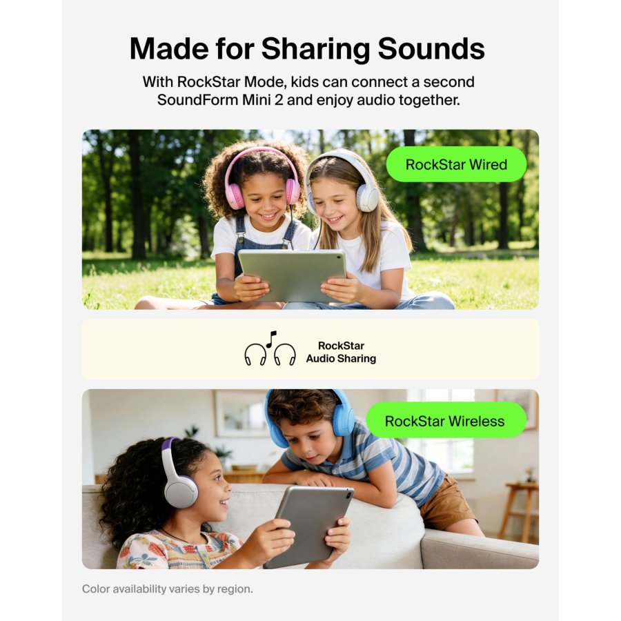 Belkin Soundform Mini 2 Wireless On-Ear Kids purple  AUD012hqPU #16