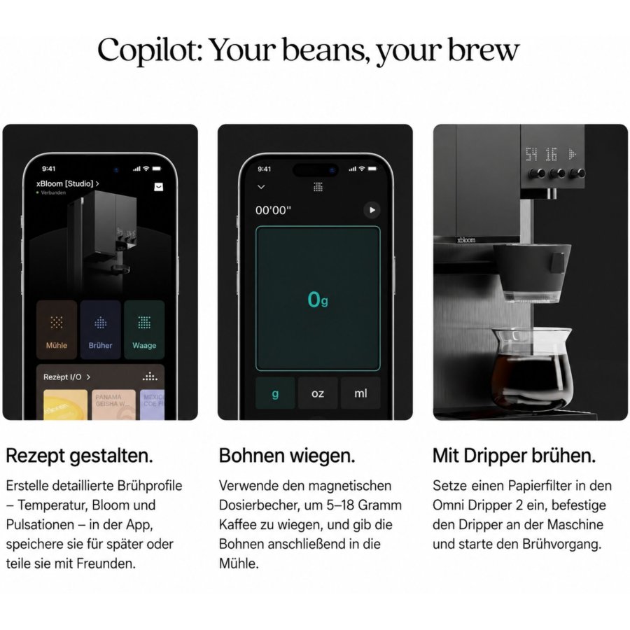 xBloom Studio  white The Ultimate Coffee Machine #15