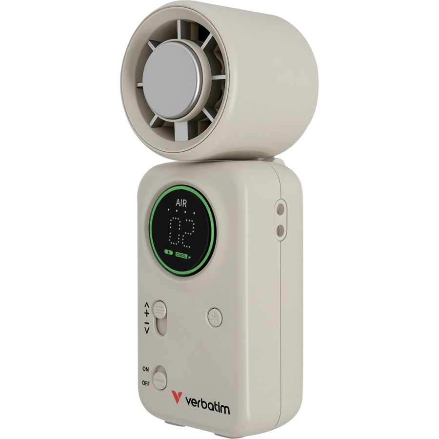 Verbatim Cool`n´Go Ice Touch Pro Handheld Fan white/silver  32346 #1