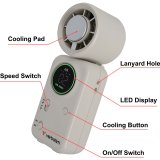 Verbatim Cool`n´Go Ice Touch Pro Handheld Fan white/silver  32346 #9