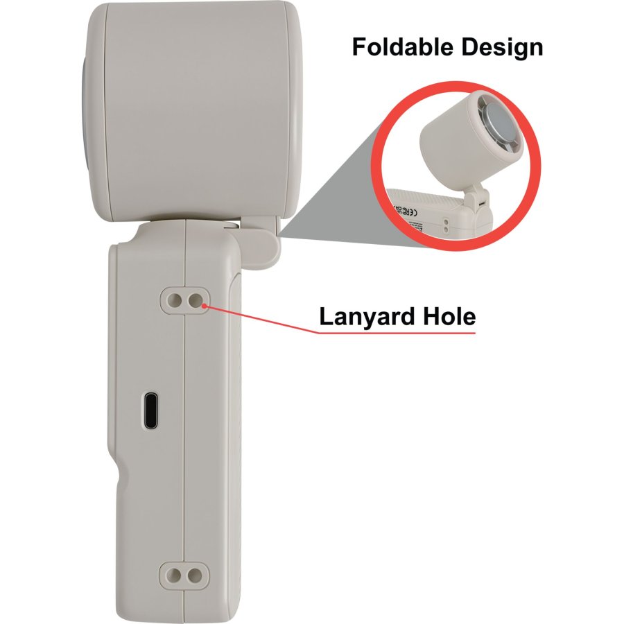 Verbatim Cool`n´Go Ice Touch Mini Handheld Fan wh./sil. 32348 #12
