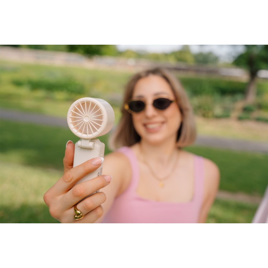 Verbatim Cool`n´Go Ice Touch Mini Handheld Fan wh./sil. 32348 #13