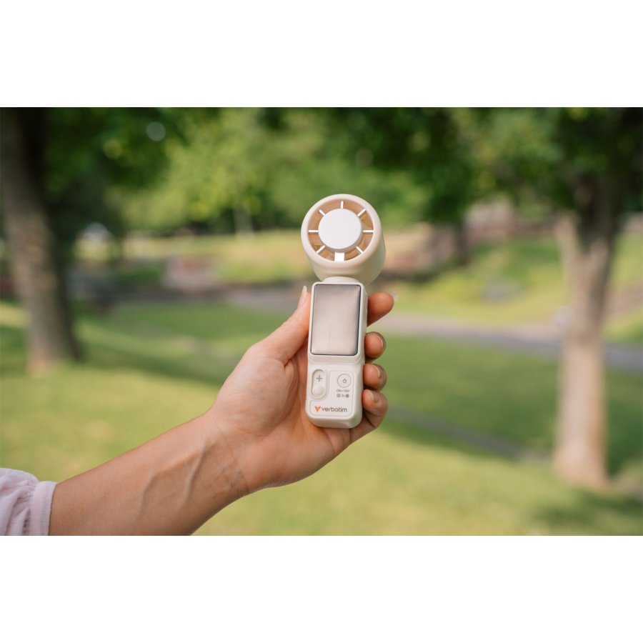 Verbatim Cool`n´Go Ice Touch Mini Handheld Fan wh./sil. 32348 #14