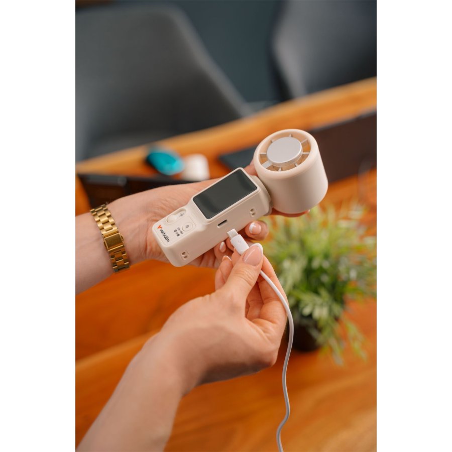 Verbatim Cool`n´Go Ice Touch Mini Handheld Fan wh./sil. 32348 #17
