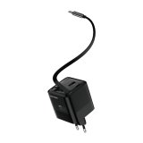 Mobile Origin 65W GaN Charger USB-C retra. cable + USB-A 75cm #4