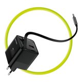 Mobile Origin 65W GaN Charger USB-C retra. cable + USB-A 75cm #8