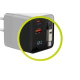 Mobile Origin 65W GaN Charger USB-C retra. cable + USB-A 75cm #9