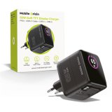 Mobile Origin 65W GaN Charger PW3 USB-C ret. cable 65cm+USB-A #1