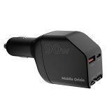 Mobile Origin 90W Car Charger CA22 USB-C+USB-A 2x cable 60cm #9
