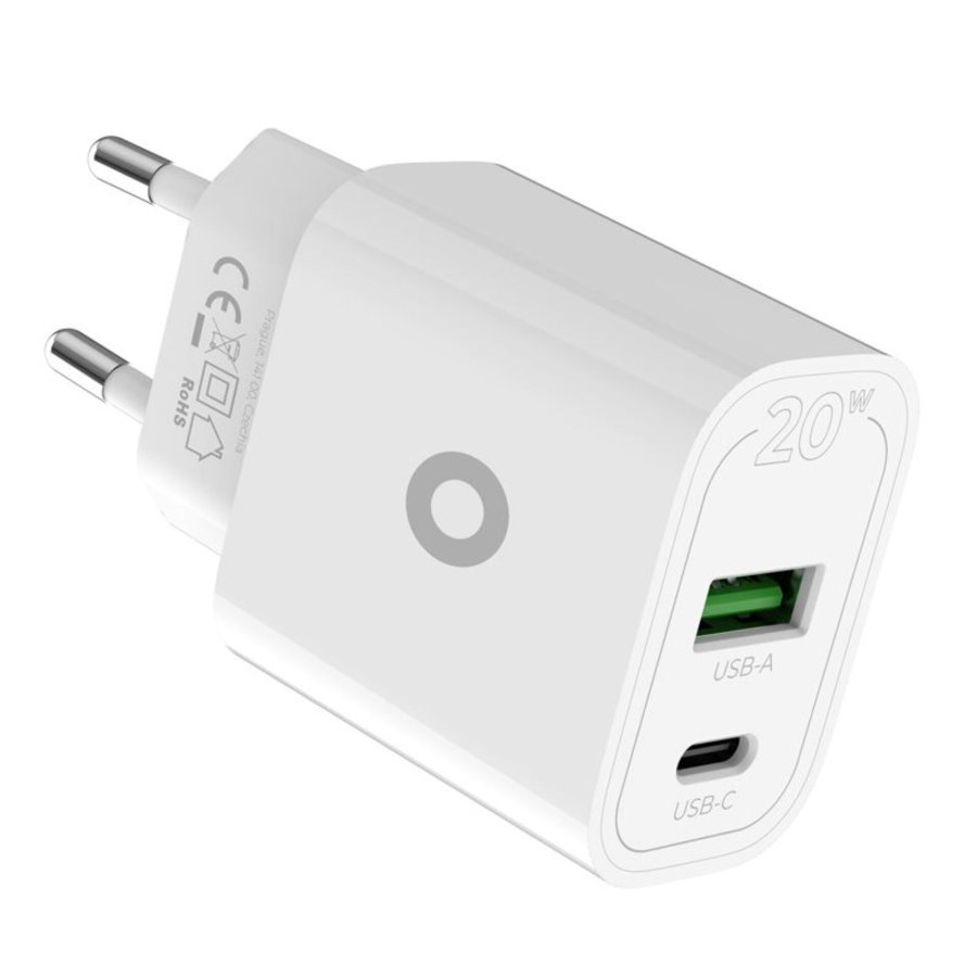 Mobile Origin PD20W Wall Charger MO12 white 1x USB-A + 1x USB-C #3