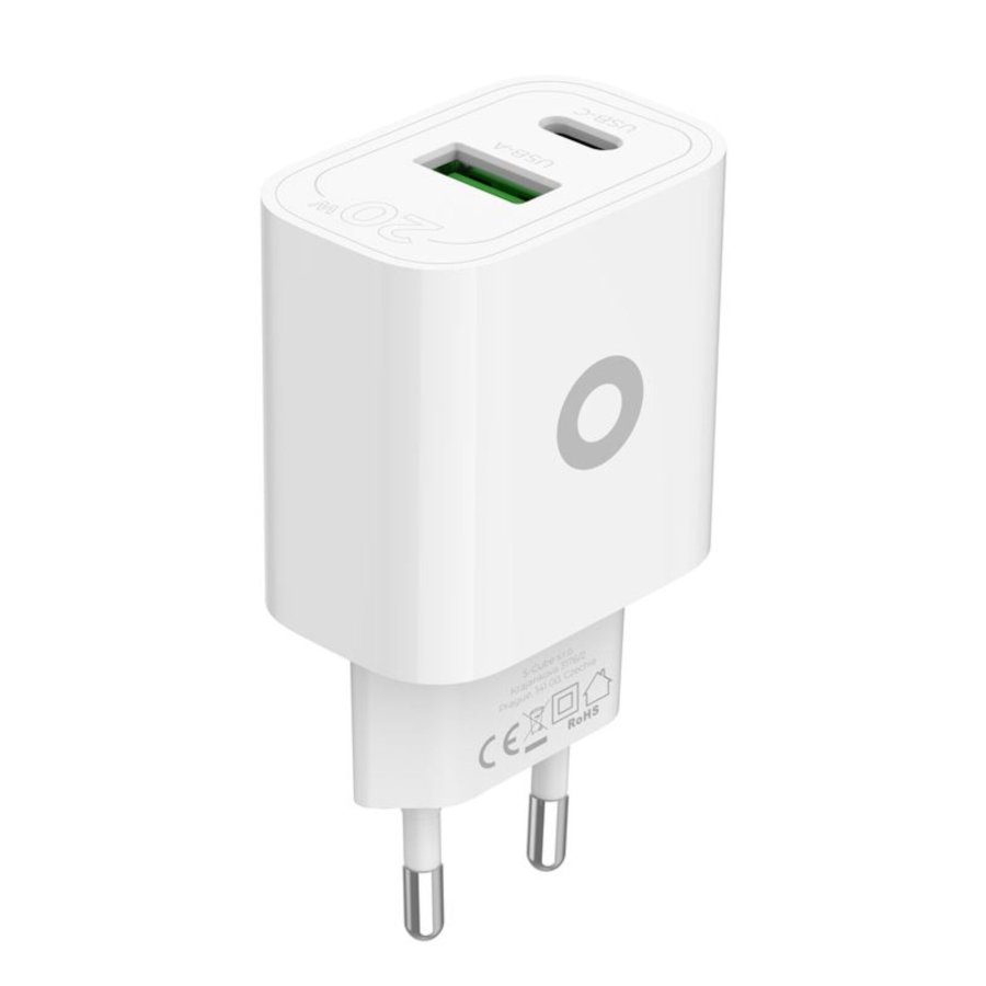 Mobile Origin PD20W Wall Charger MO12 white 1x USB-A + 1x USB-C #4