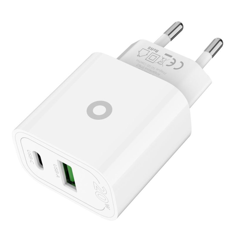 Mobile Origin PD20W Wall Charger MO12 white 1x USB-A + 1x USB-C #6