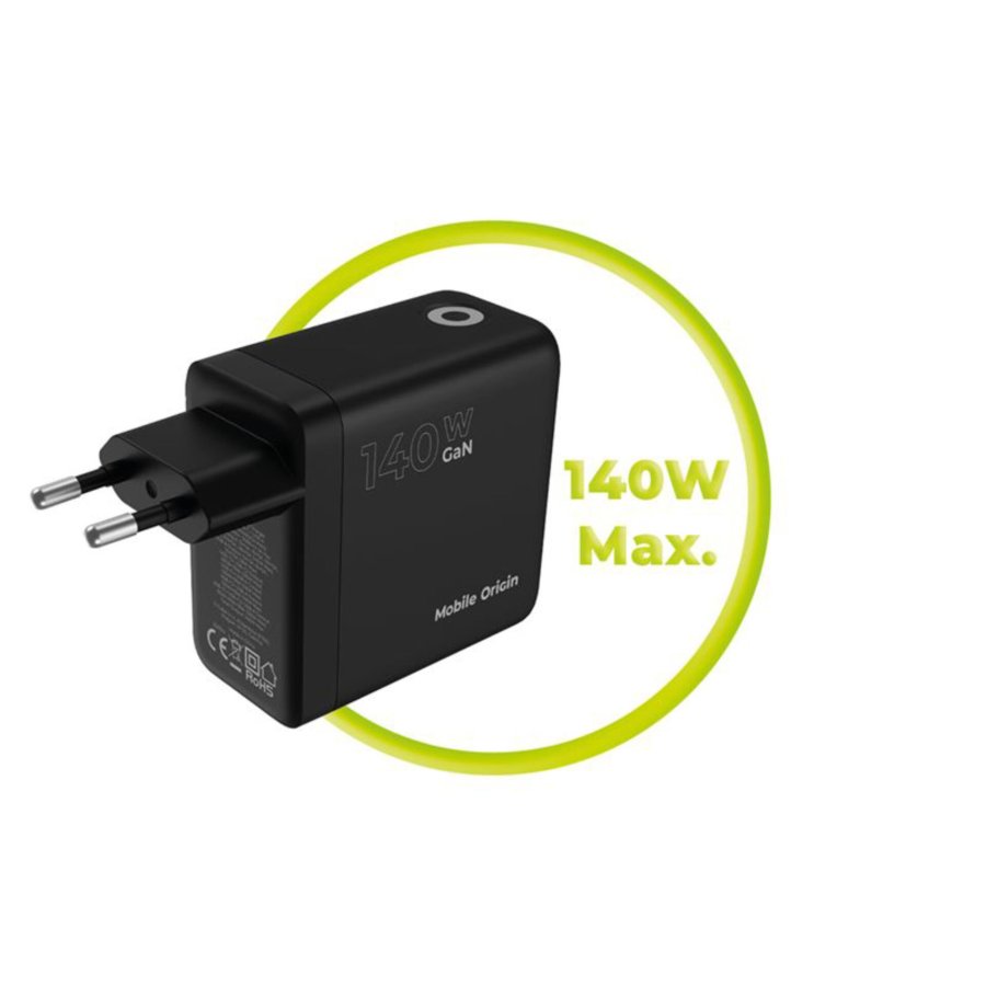 Mobile Origin 140W GaN Charger PW21 2x USB-C + 2x USB-A #8