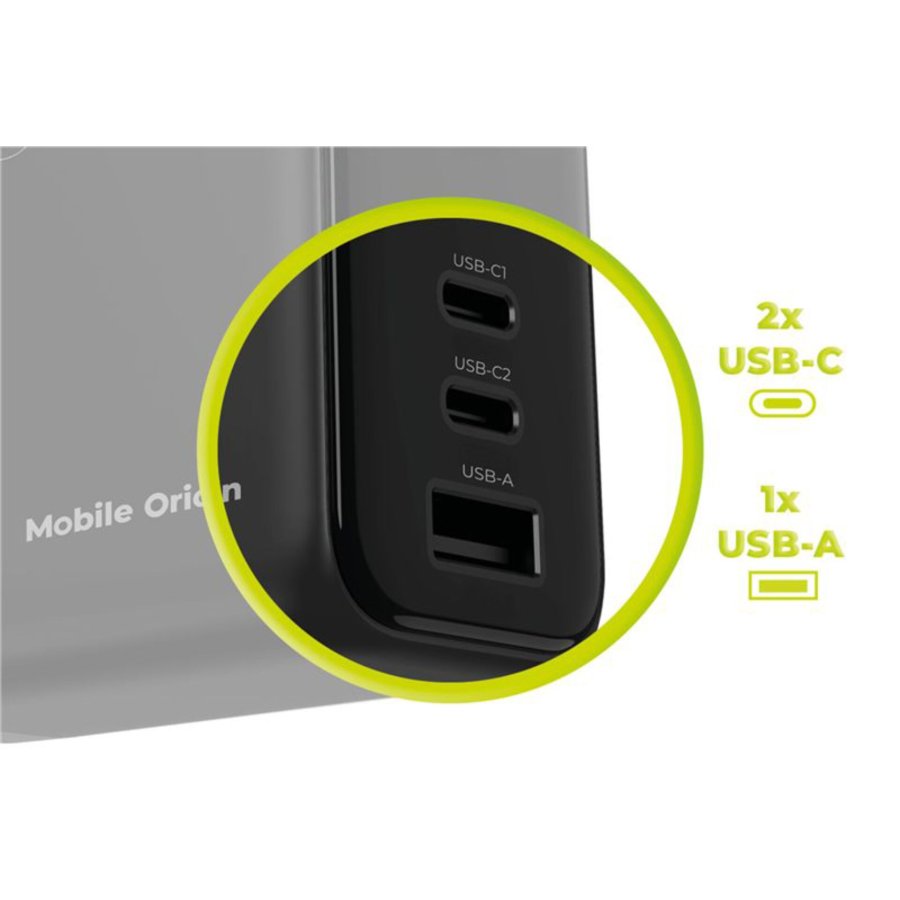 Mobile Origin 140W GaN Charger PW21 2x USB-C + 2x USB-A #9