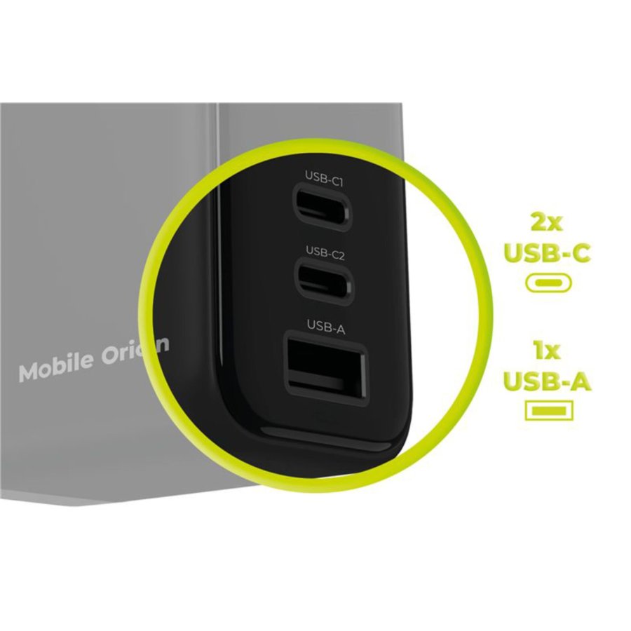 Mobile Origin 65W GaN Charger PW20 2x USB-C + USB-A #10