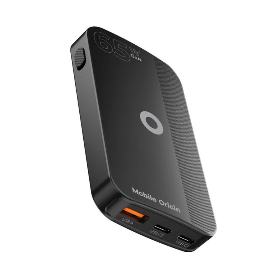 Mobile Origin 65W GaN Slim dual USB-C single USB-A black #2
