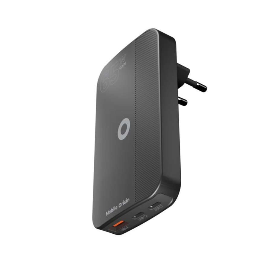 Mobile Origin 65W GaN Slim dual USB-C single USB-A black #4