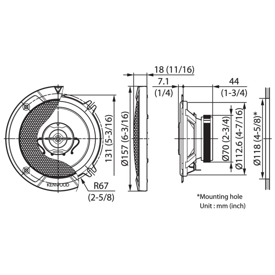 Kenwood KFC-S1367 #5