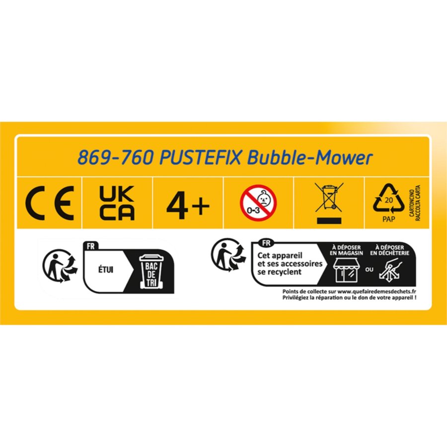 PUSTEFIX Bubble-Mower Rasenmäher #7